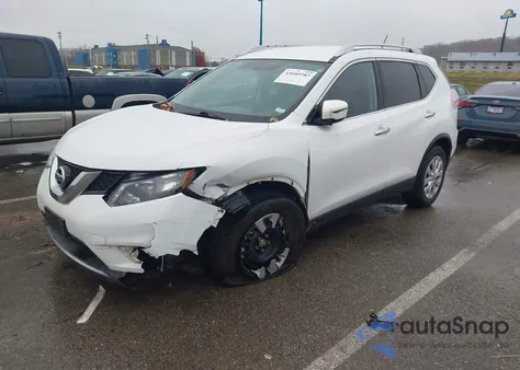 2016 Nissan Rogue S from USA, damaged, VIN KNMAT2MV8GP706518